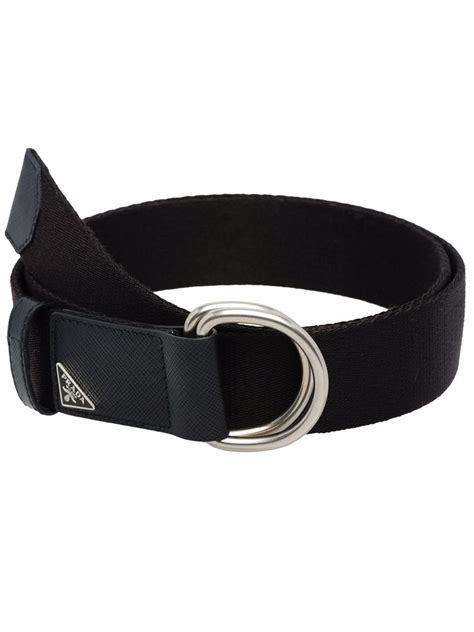 prada d-ring nylon belt color|Prada re nylon logo.